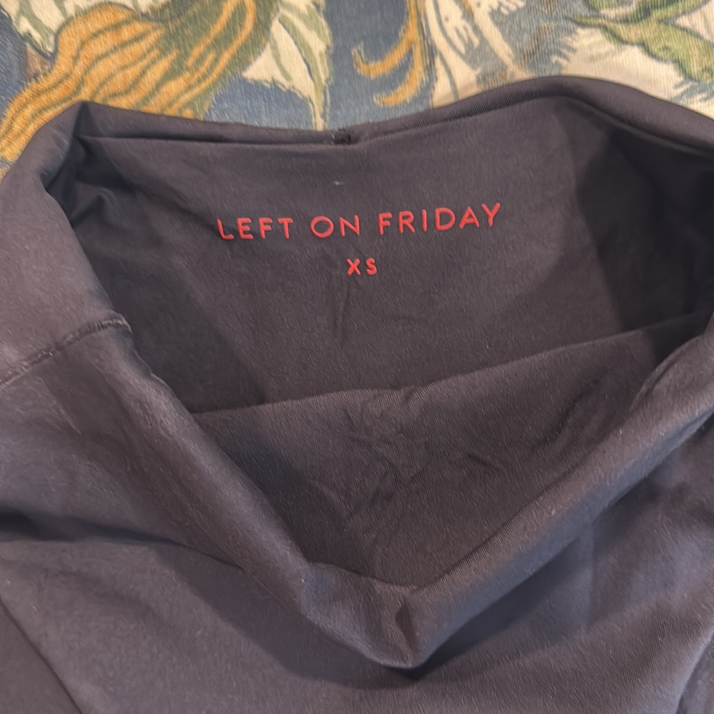 Left On Friday High Waist Bikini Bottoms — Black - Picture 2 of 3